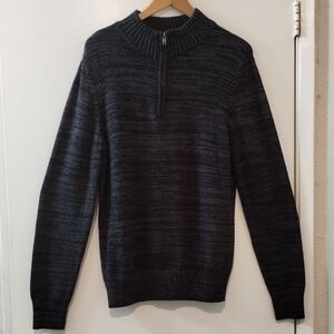 Men's Urban Pipeline Sweater Black / Gray Size M